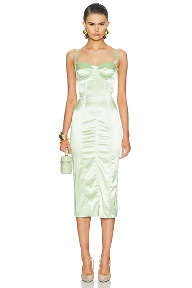 Bustier Midi Dress