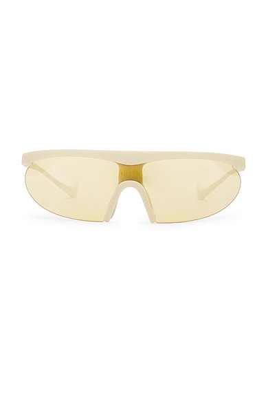 District Vision Koharu Eclipse In Limestone & D+ Sports Yellow Mirror