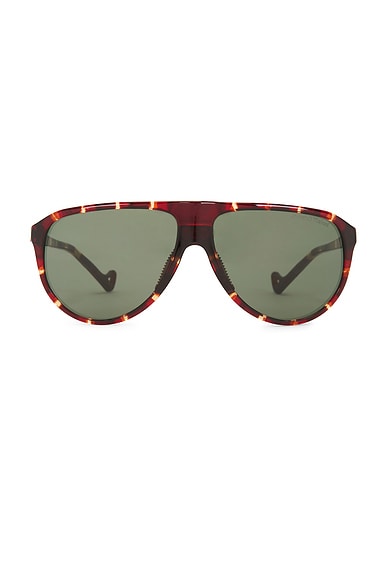 District Vision X Ghiaha Cashmere Yukari Windshield Ghiaia In Glossy Tortoise & D+ Mineral Glass