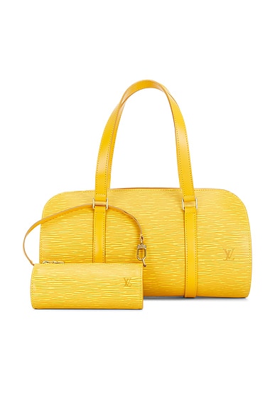 Louis Vuitton Epi Soufflot Handbag & Mini Set