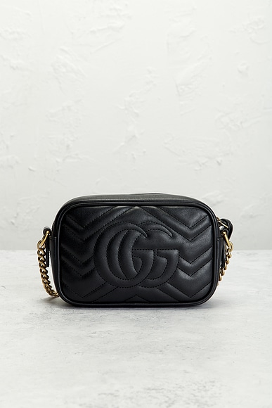 FWRD Renew Gucci Mini GG Marmont Shoulder Bag | Thumbnail 3 FWRD Renew Gucci Mini GG Marmont Shoulder Bag | Thumbnail 3