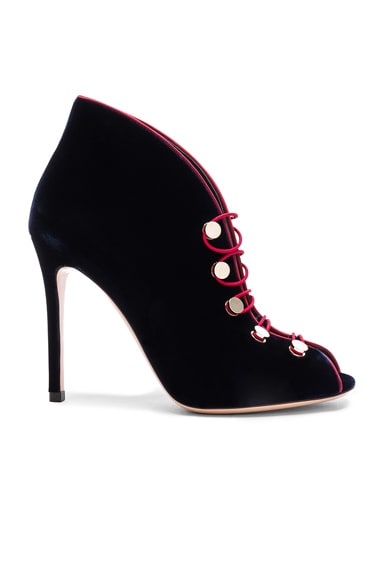 gianvito rossi denim booties