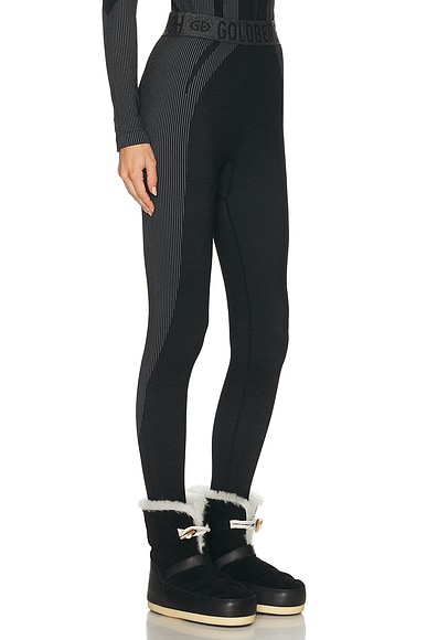 Goldbergh Contour Baselayer Pant In Black