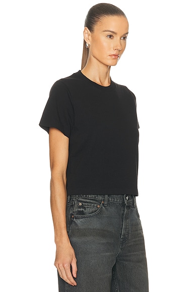 Grlfrnd Boy Tee In Black