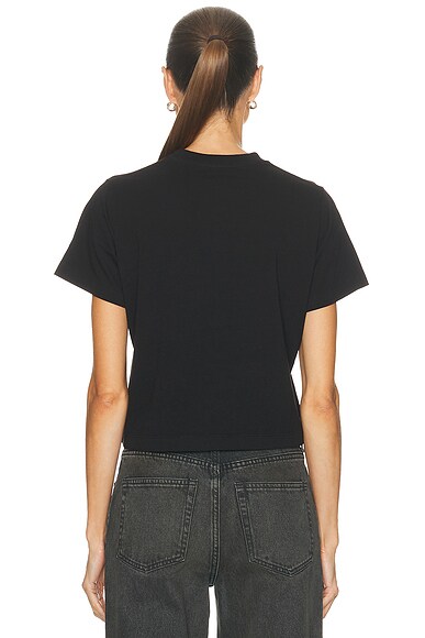 Grlfrnd Boy Tee In Black