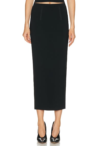 High Sport Long Lawton Skirt In Black
