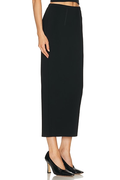 High Sport Long Lawton Skirt In Black