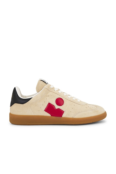 Isabel Marant Suede Luxe Sneakers Rubber Sole In Beige