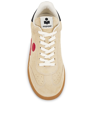 Isabel Marant Suede Luxe Sneakers Rubber Sole In Beige