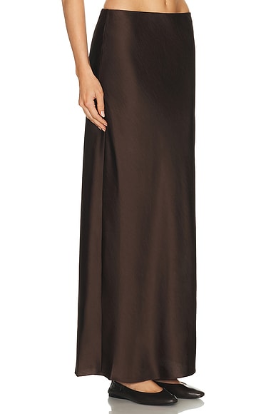 Jenni Kayne Nina Slip Skirt In Black