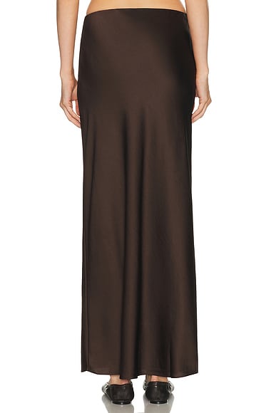 Jenni Kayne Nina Slip Skirt In Black