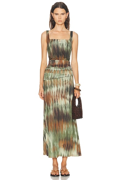 Plant Of Joy Ankle Dress