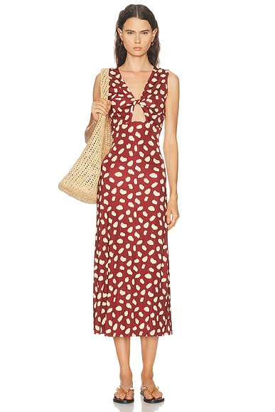 Horizonte Mistico Ankle Dress