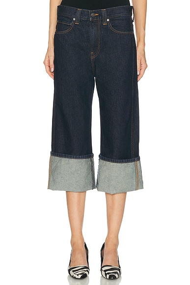 Khaite Boyle Straight Leg Crop