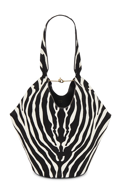 Khaite Lotus Small Tote Bag In Multi