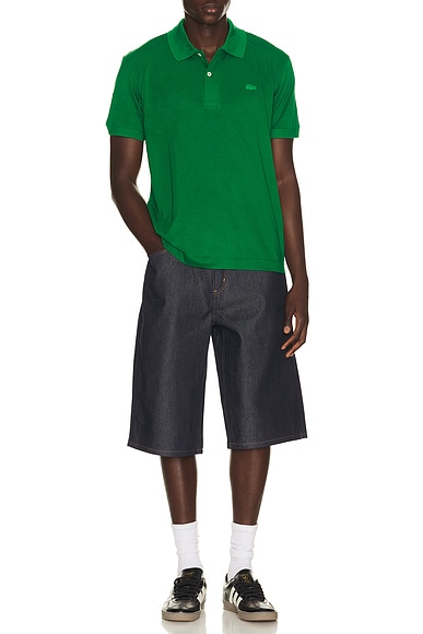 Lacoste Runway Classic Fit Silk Pique Polo Shirt | Thumbnail 3 Lacoste Runway Classic Fit Silk Pique Polo Shirt | Thumbnail 3