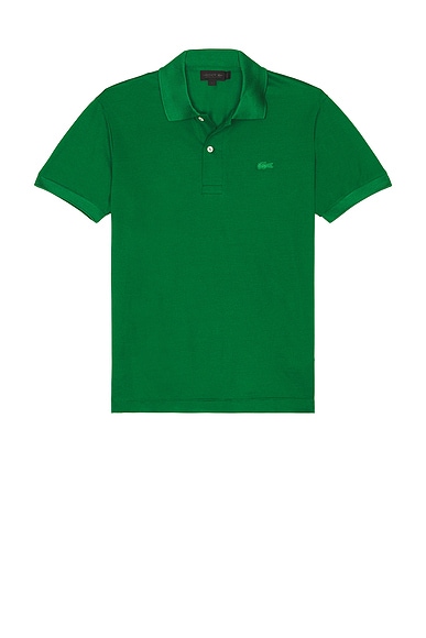 Lacoste Runway Classic Fit Silk Pique Polo Shirt | Thumbnail 4 Lacoste Runway Classic Fit Silk Pique Polo Shirt | Thumbnail 4