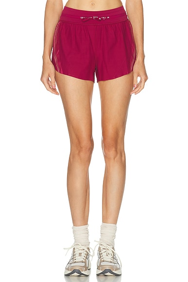 Lululemon Fast And Free Airflow Run 3 Short In Animal Print