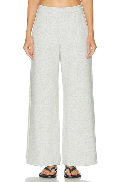 Lululemon Luxetouch High Rise Wide Leg Pant In White