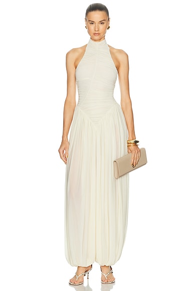 Maygel Coronel Solenne Jumpsuit In Antique