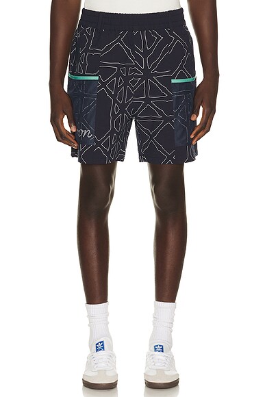 Malbon Mesh Basket Shorts