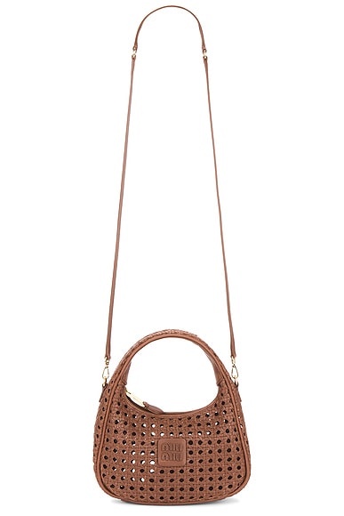 Miu Miu Intreccio Wander Hobo Bag