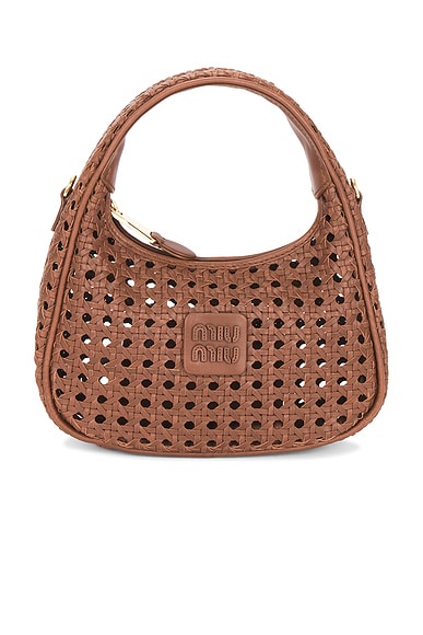 Miu Miu Intreccio Wander Hobo Bag | Thumbnail 3
