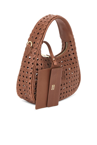 Miu Miu Intreccio Wander Hobo Bag | Thumbnail 5
