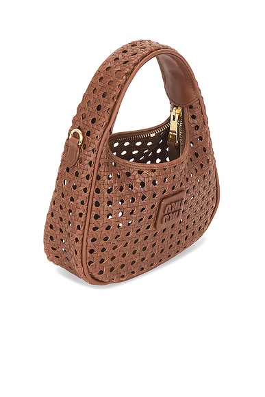 Miu Miu Intreccio Wander Hobo Bag | Thumbnail 6