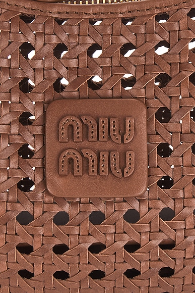 Miu Miu Intreccio Wander Hobo Bag | Thumbnail 8