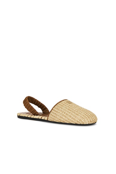 Miu Miu Ruches Slingback Flat | Thumbnail 2 Miu Miu Ruches Slingback Flat | Thumbnail 2