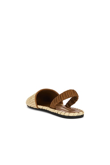 Miu Miu Ruches Slingback Flat | Thumbnail 3 Miu Miu Ruches Slingback Flat | Thumbnail 3