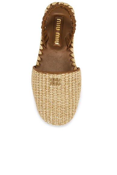 Miu Miu Ruches Slingback Flat | Thumbnail 4 Miu Miu Ruches Slingback Flat | Thumbnail 4