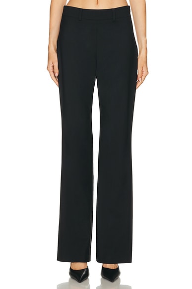 Monse Deconstructed Tailored Skirt Trouser In Black