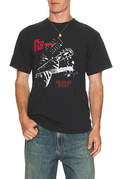 Midnight Rodeo Lsd Tee In Black