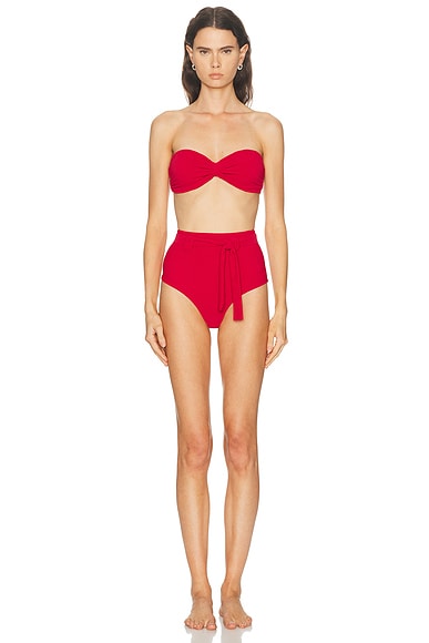 Marlies Grace Palermo Bikini Set In Red