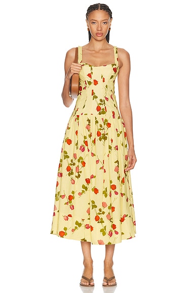 NICHOLAS Makenna Drop Waist Corset Dress