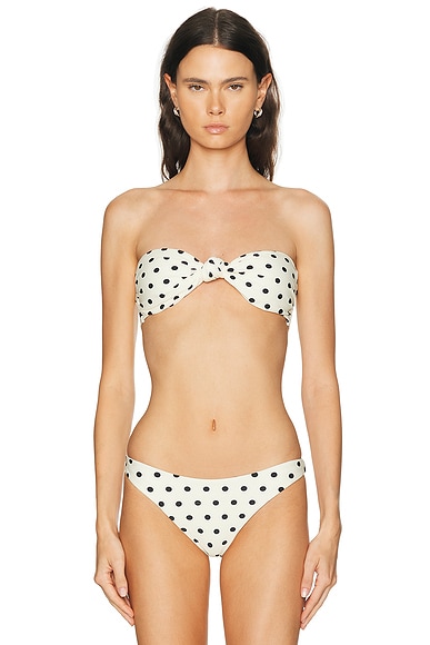NICHOLAS Naia Knot Bikini Top