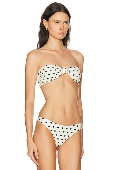 NICHOLAS Naia Knot Bikini Top | Thumbnail 2