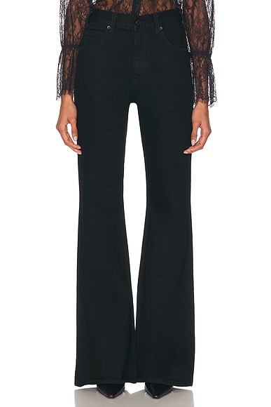 Nili Lotan Roe Bootcut In Black