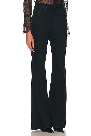 Nili Lotan Roe Bootcut In Black