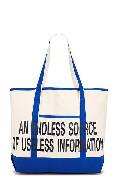 Pleasures Zine Shopper Tote Bag In Brown
