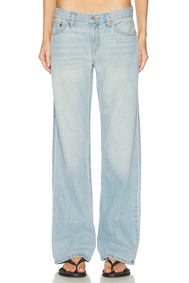 RE/DONE Loosie Wide Straight Leg Jeans