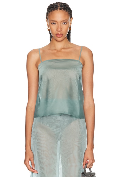 RENGGLI Organza Cami Top