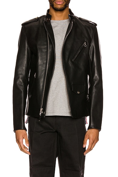 SCHOTT CAFECTO STEERHIDE HYBRID CAFE RACER