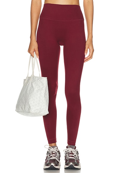 Set Active Formcloud Cloud Legging In Burgundy