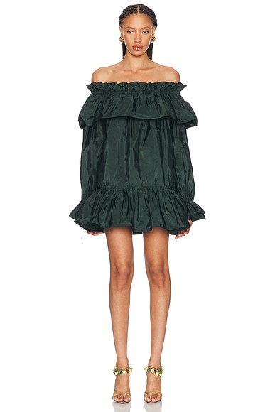 Saint Laurent Ruffled Dress