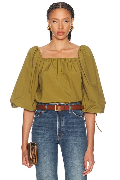 Saint Laurent Cropped Blouse