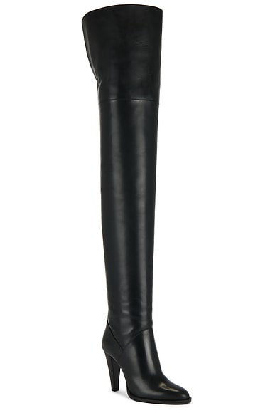 Saint Laurent Chaka Boot In Black