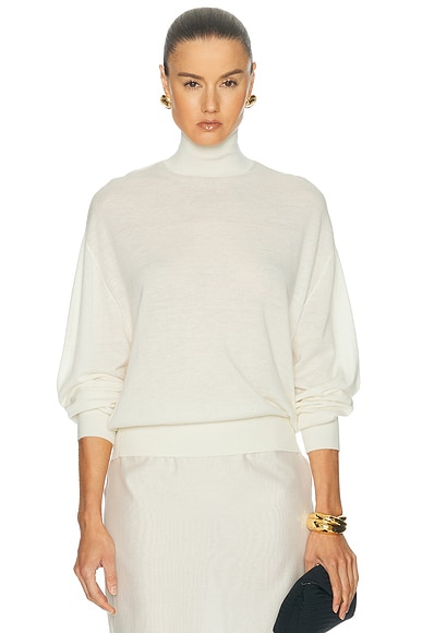 SAME Relaxed Cashmere Turtleneck Sweater | Thumbnail 9 SAME Relaxed Cashmere Turtleneck Sweater | Thumbnail 9